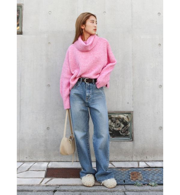 Ungrid「ハイネックルーズニット」|ニット・セーター|