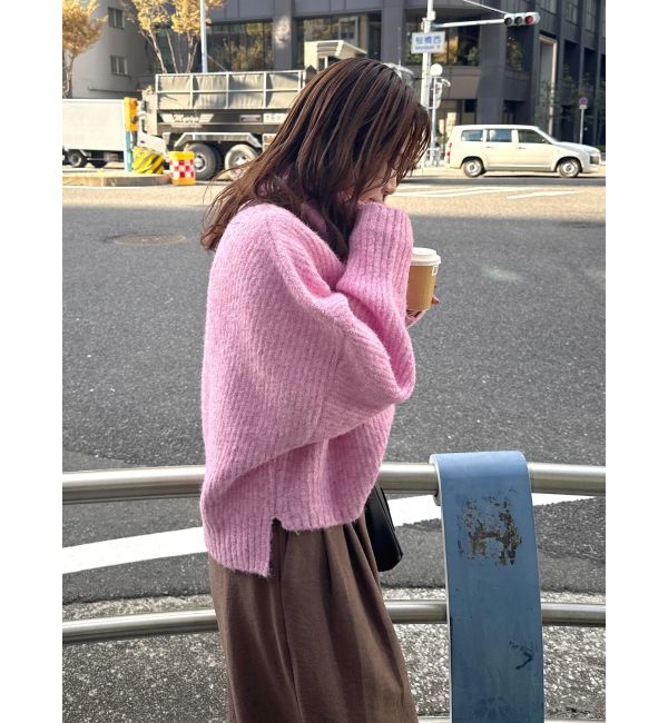 Ungrid「ハイネックルーズニット」|ニット・セーター|
