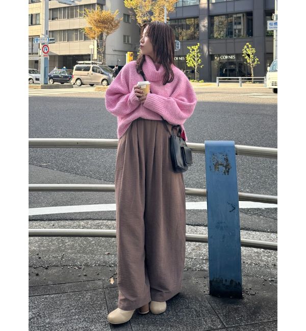 Ungrid「ハイネックルーズニット」|ニット・セーター|