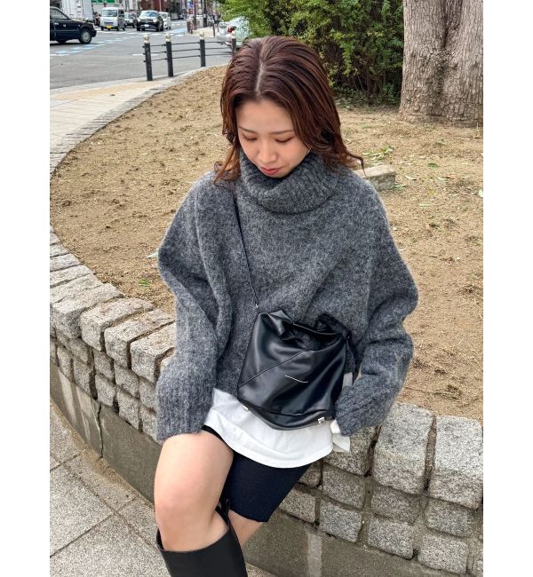 Ungrid「ハイネックルーズニット」|ニット・セーター|