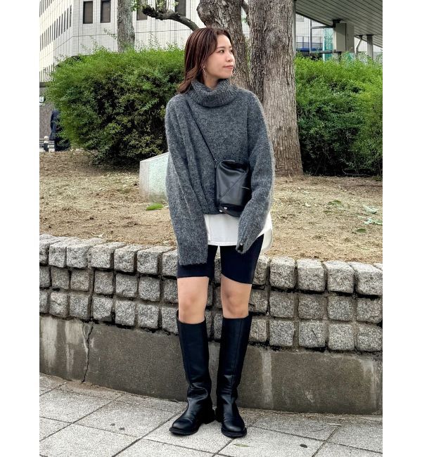 Ungrid「ハイネックルーズニット」|ニット・セーター|