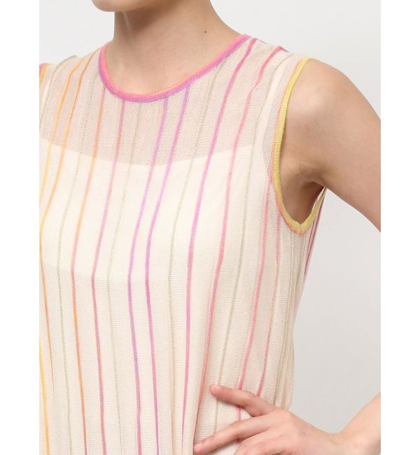 LAGUNAMOON「ラメレインボーニットワンピース」|ワンピース|
