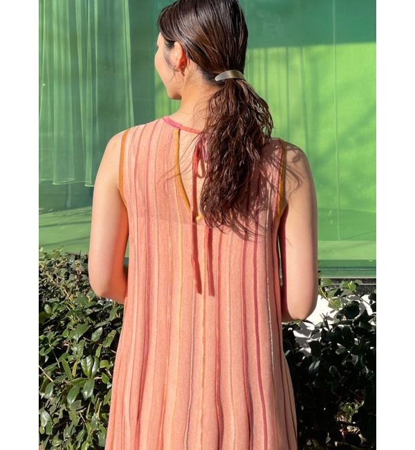 LAGUNAMOON「ラメレインボーニットワンピース」|ワンピース|