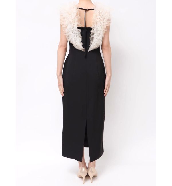 LAGUNAMOON「LADYショルダーチュールIラインドレス」|ドレス|