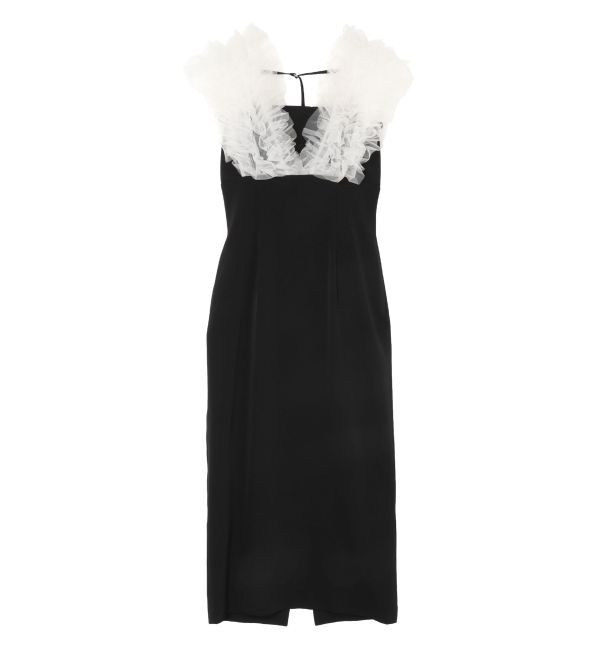 LAGUNAMOON「LADYショルダーチュールIラインドレス」|ドレス|