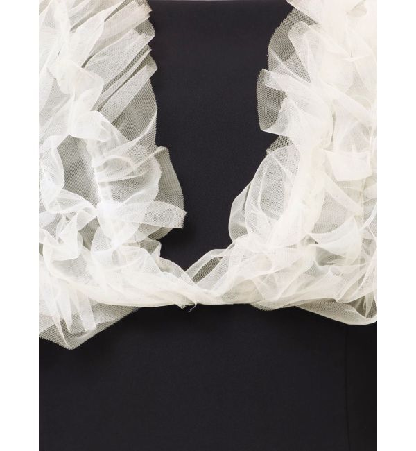 LAGUNAMOON「LADYショルダーチュールIラインドレス」|ドレス|