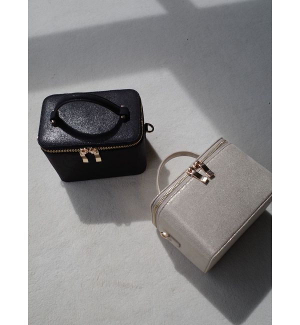 LAGUNAMOON「LADYラメバニティバッグ」|ハンドバッグ|