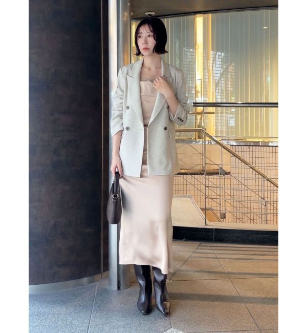 LAGUNAMOON「ツイードダブルテーラードジャケット」|テーラードジャケット|