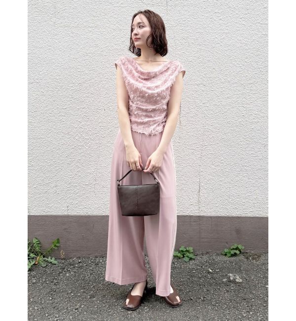 LAGUNAMOON「フロントジップラインパンツ」|その他|