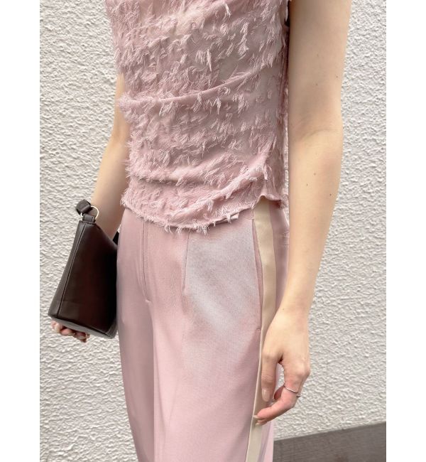 LAGUNAMOON「フロントジップラインパンツ」|その他|