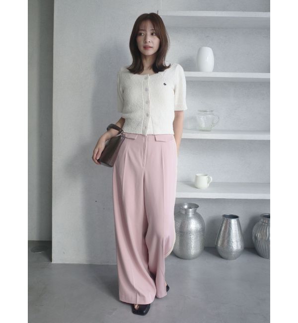 LAGUNAMOON「フロントジップラインパンツ」|その他|