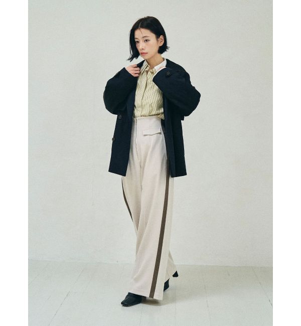 LAGUNAMOON「フロントジップラインパンツ」|その他|