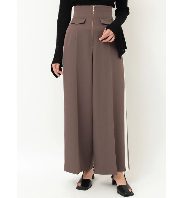 LAGUNAMOON「フロントジップラインパンツ」|その他|