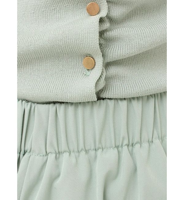 LAGUNAMOON「ギャザーデザインニット&times;スカートセットアップ」|ワンピース|