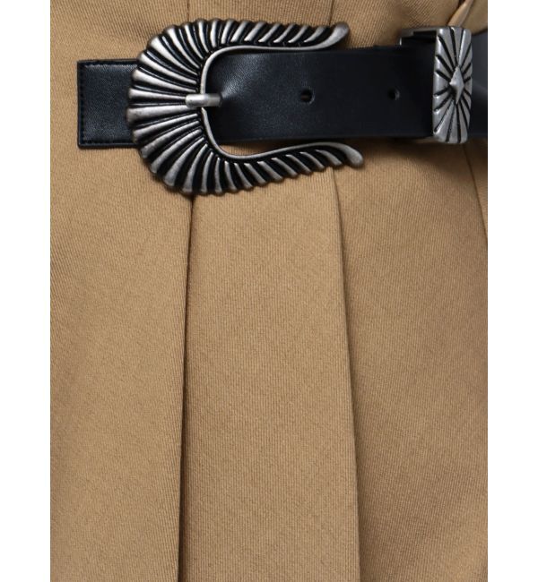 EVRIS「バックルデザインプリーツスカート」|スカート|