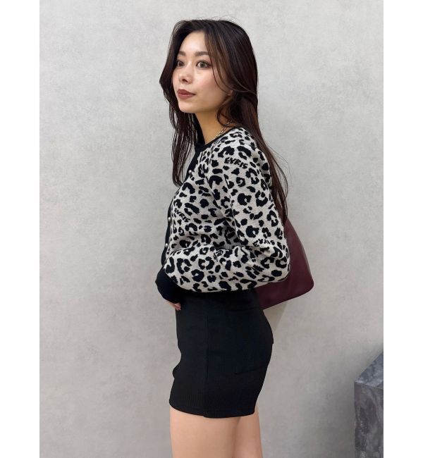 EVRIS「オリジナルレオパードカーディガン」|カーディガン|