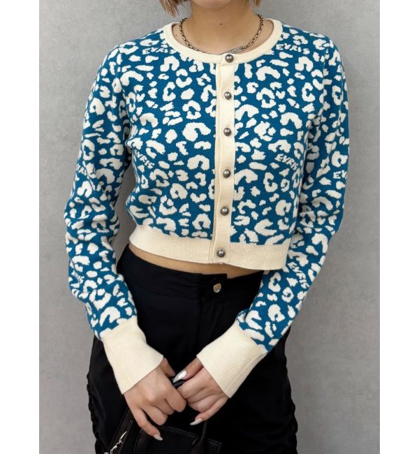 EVRIS「オリジナルレオパードカーディガン」|カーディガン|