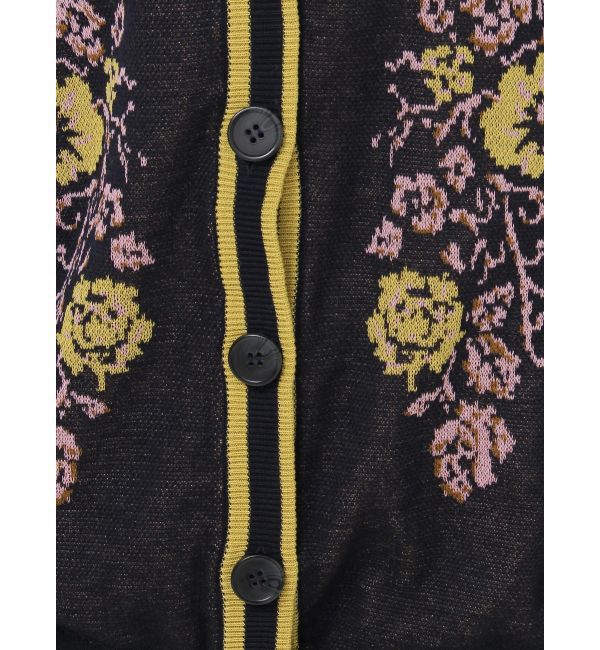 jouetie「ウエスタンライクジャガードルーズカーデ」|カーディガン|