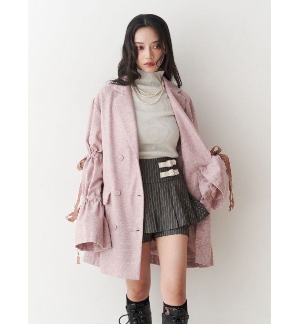 jouetie「ベルトプリーツミニスカパン」|スカート|