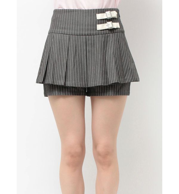 jouetie「ベルトプリーツミニスカパン」|スカート|