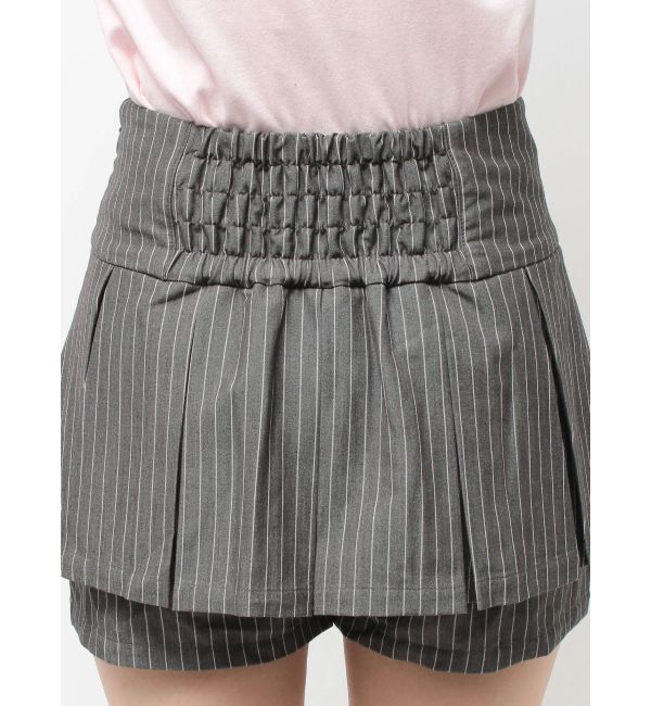 jouetie「ベルトプリーツミニスカパン」|スカート|