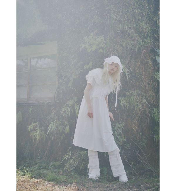 merry jenny「フリルコットンワンピース」|ワンピース|