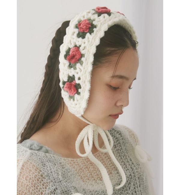 merry jenny「クロシェヘッドドレス」|カチューシャ|