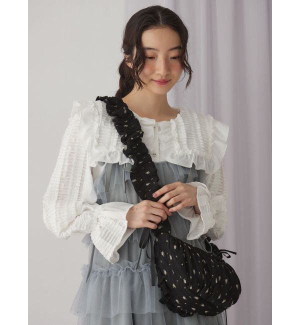 merry jenny「フリルギャザーブラウス」|シャツ・ブラウス|