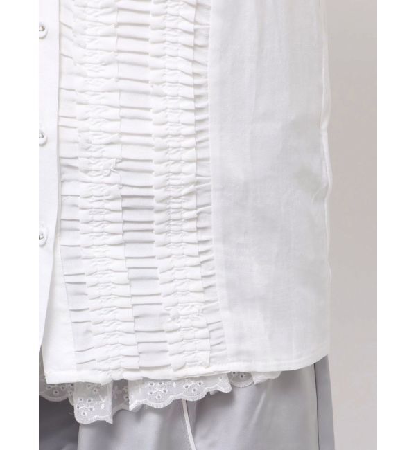 merry jenny「フリルギャザーブラウス」|シャツ・ブラウス|