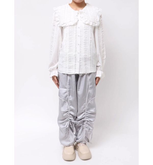 merry jenny「フリルギャザーブラウス」|シャツ・ブラウス|