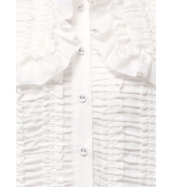 merry jenny「フリルギャザーブラウス」|シャツ・ブラウス|