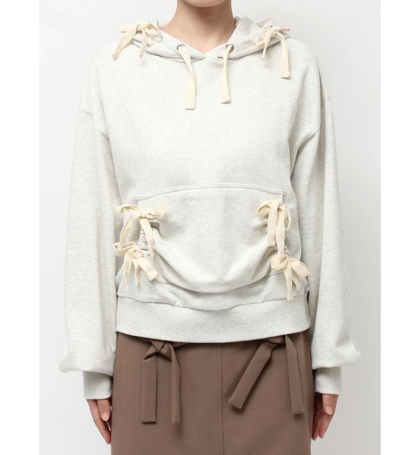 merry jenny「ribbon ribbon hoodie」|パーカー|