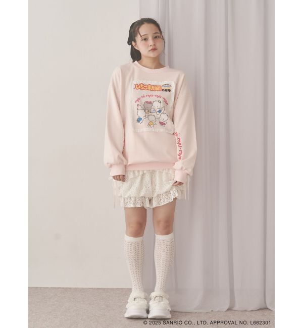 merry jenny「いちご新聞frill frillスウェット」|スウェット・ジャージ|