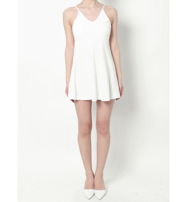 GYDA「キャミフレアスウェットワンピース」|ワンピース|