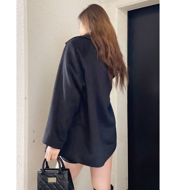 GYDA「スライバー ミディ チェスターコート」|チェスターコート|