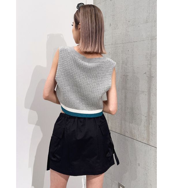 GYDA「カーゴポケットスカートライクショートパンツ」|その他|