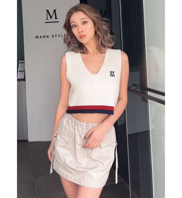 GYDA「カーゴポケットスカートライクショートパンツ」|その他|