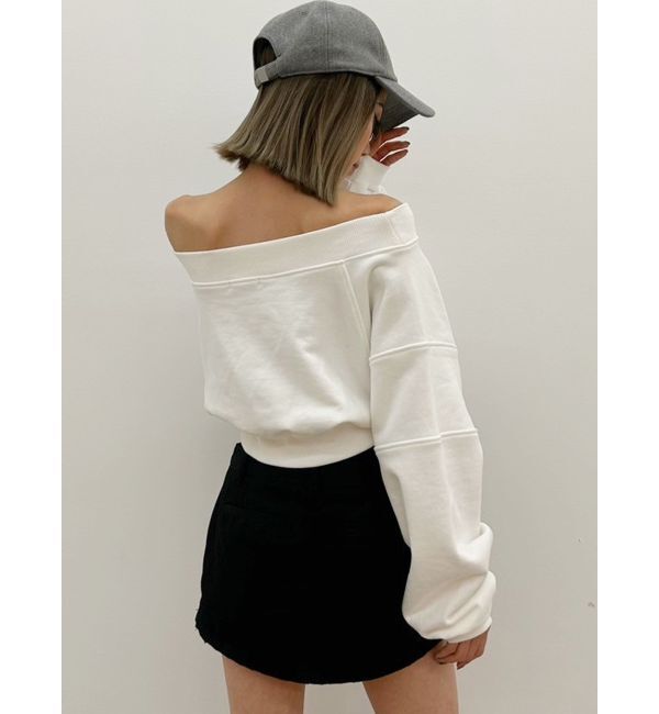 GYDA「Wウエストデザインスカートライクショートパンツ」|スカート|