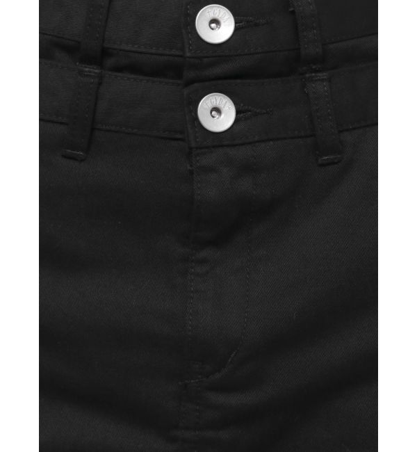 GYDA「Wウエストデザインスカートライクショートパンツ」|スカート|