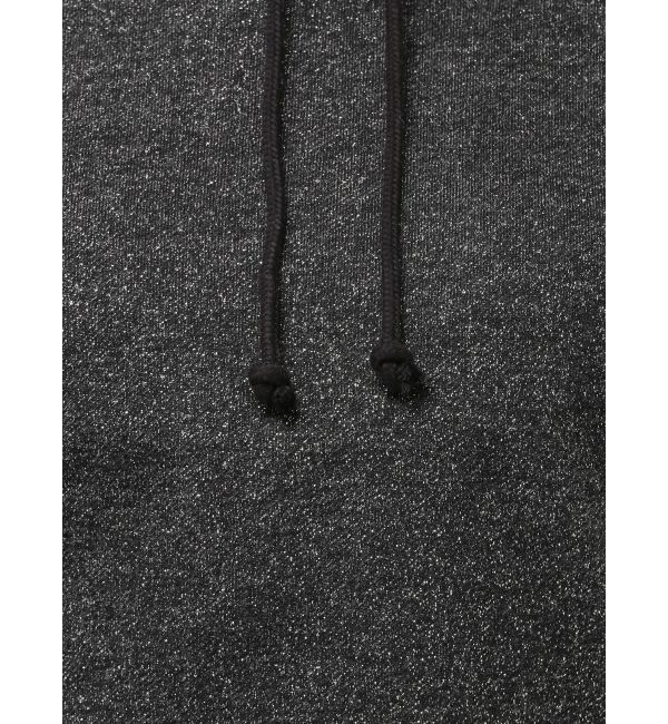 GYDA「GG GLITTERノースリショートスウェットパーカー」|パーカー|