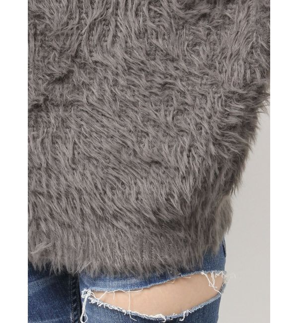 GYDA「2WAYシャギーチョーカーニットトップス」|ニット・セーター|