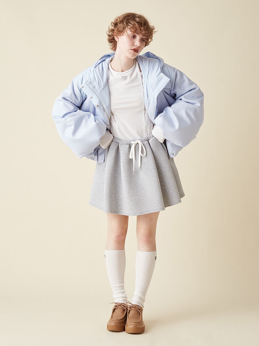 FURFUR「レースコンビ変形ネックカットプルオーバー」|Tシャツ・カットソー|