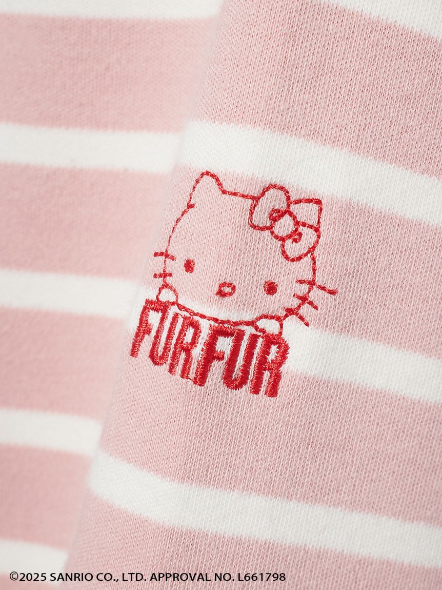 FURFUR「HELLO KITTYボーダーカットソー」|Tシャツ・カットソー|