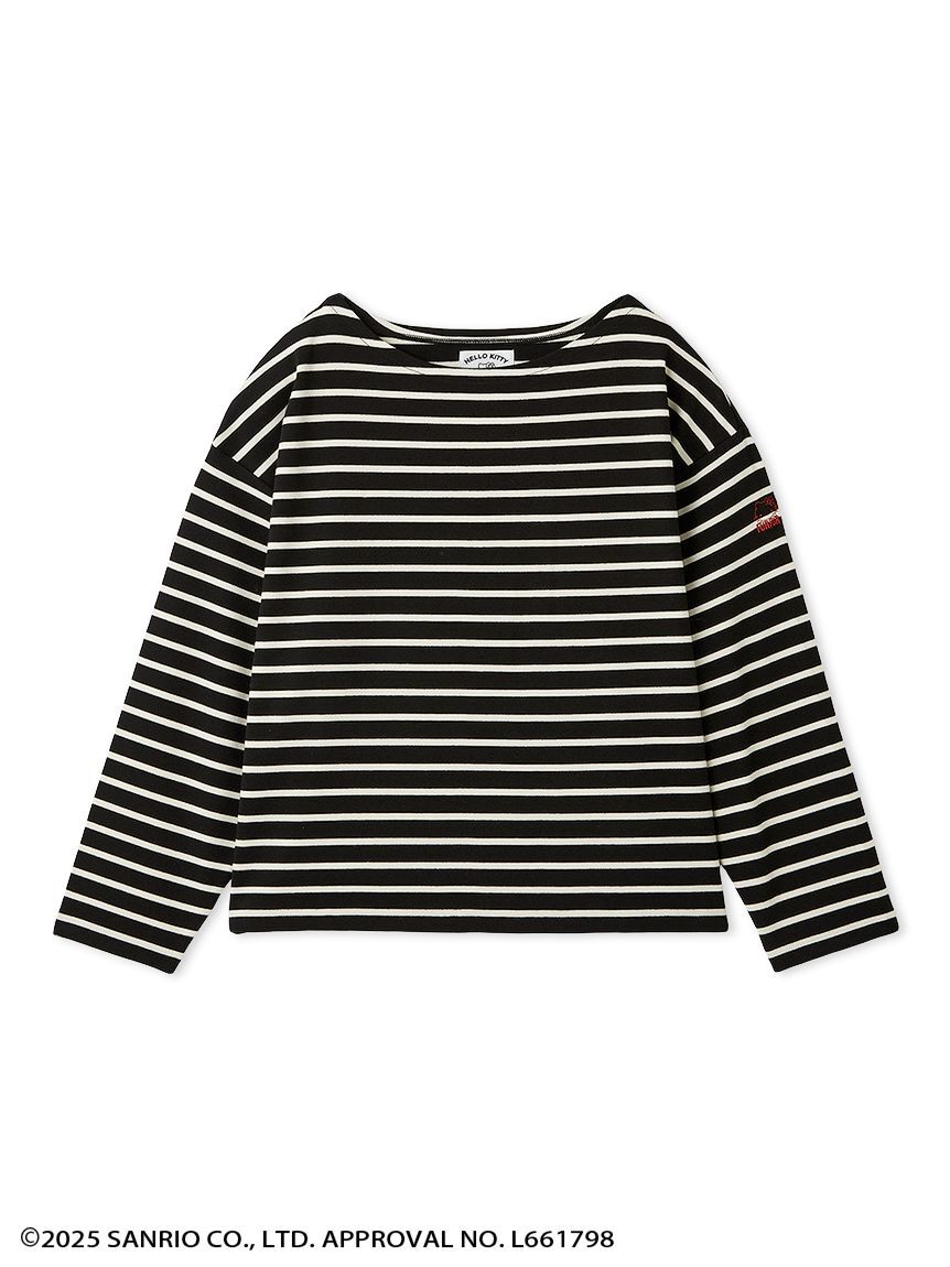 FURFUR「HELLO KITTYボーダーカットソー」|Tシャツ・カットソー|BLK