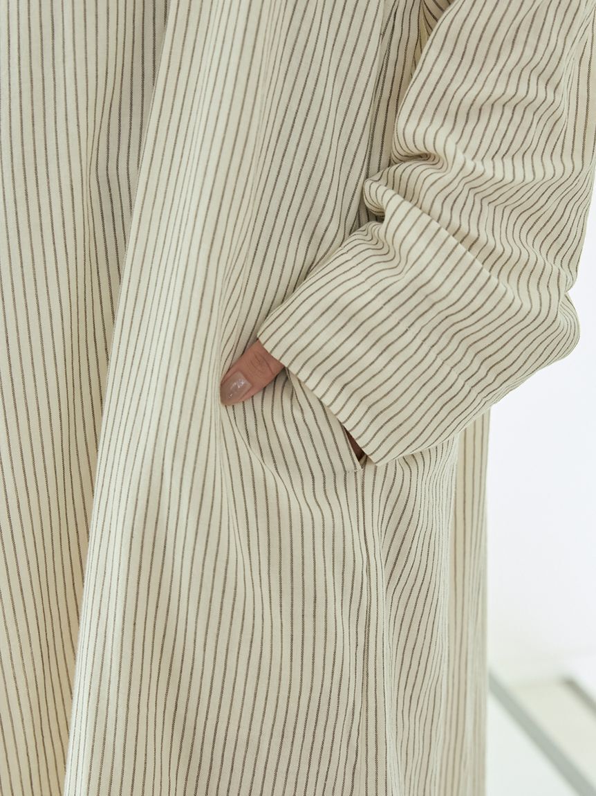 gelato pique「ガーゼストライプワンピース」|ルームウェア|