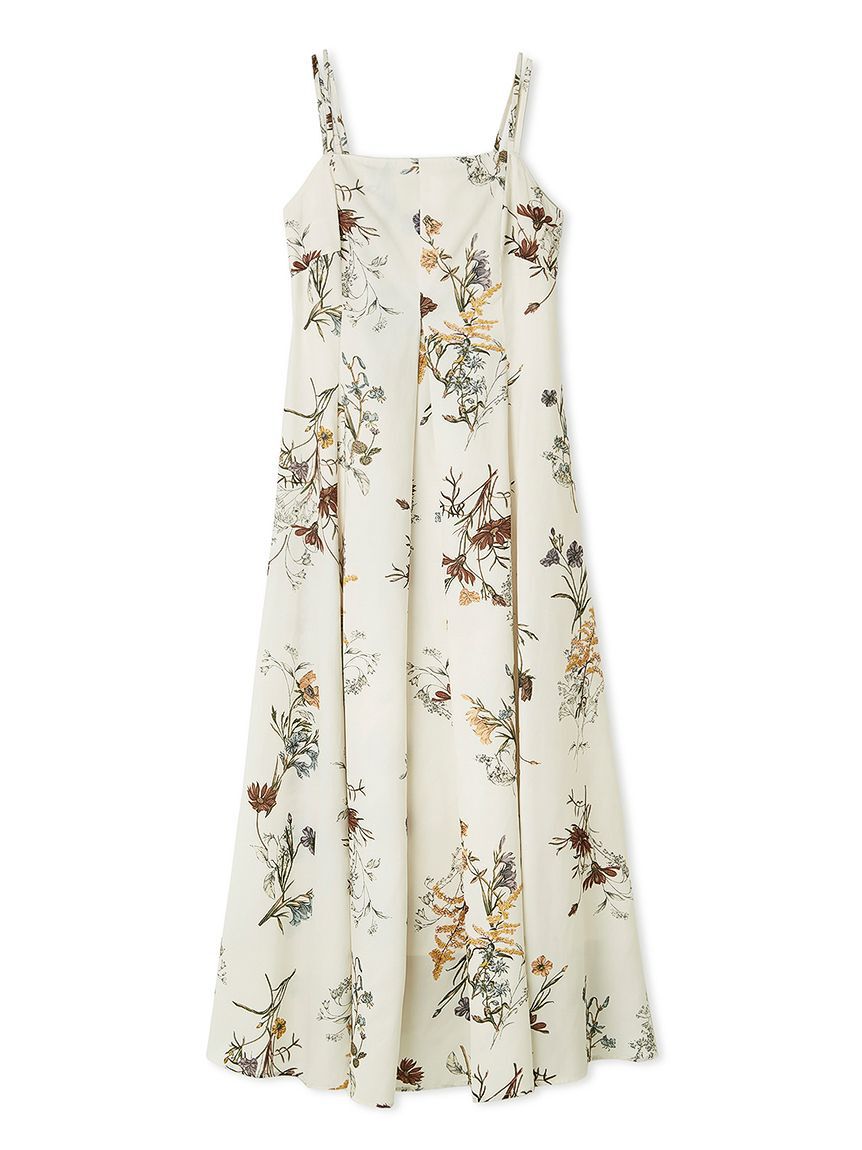 FRAY I.D「【00サイズ】ボタニカルプリントキャミソールワンピース／ウォッシャブル」|ワンピース|