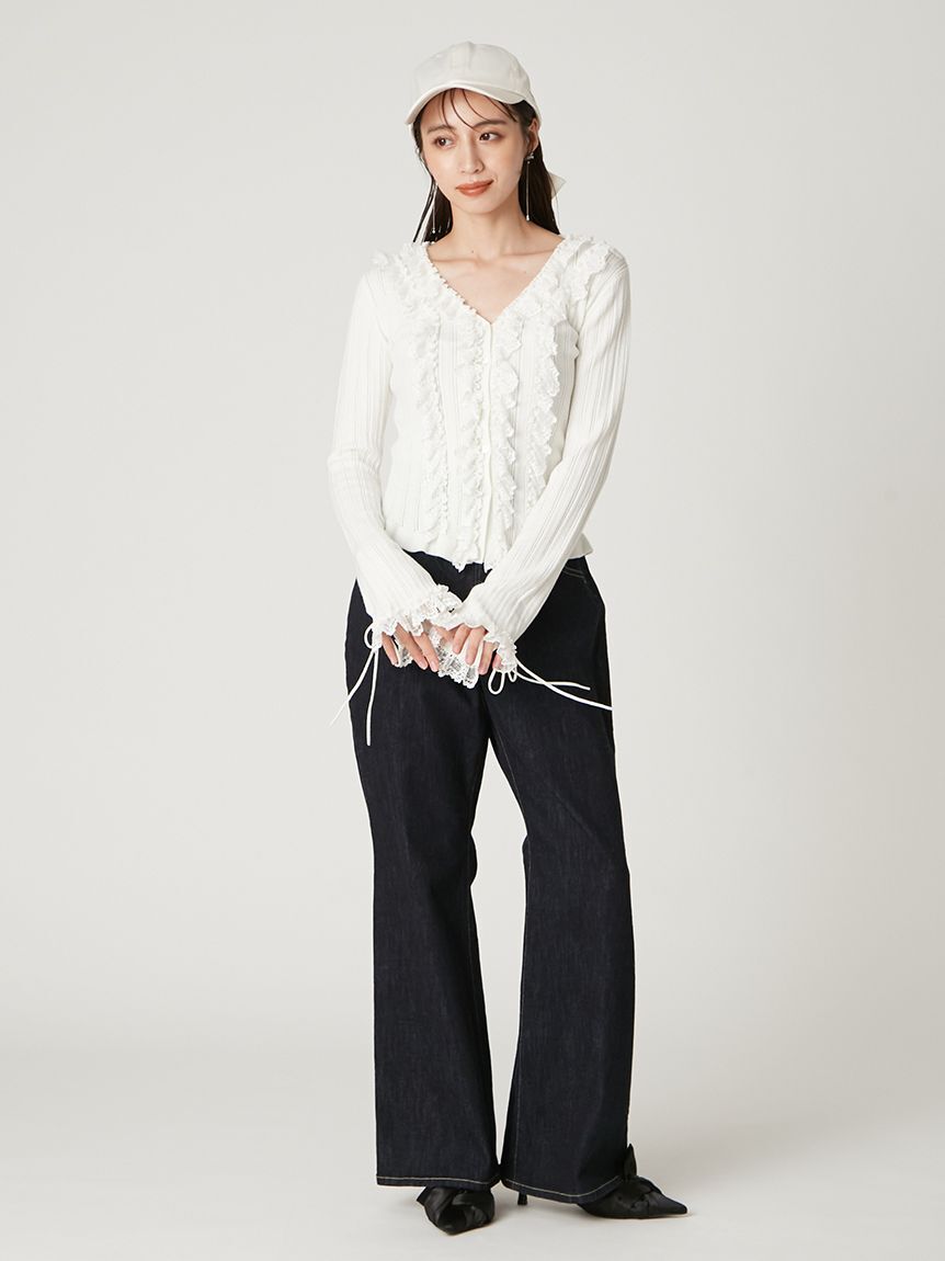 FRAY I.D「【Lee&times; FRAY I.D】フレアパンツ」|デニム|