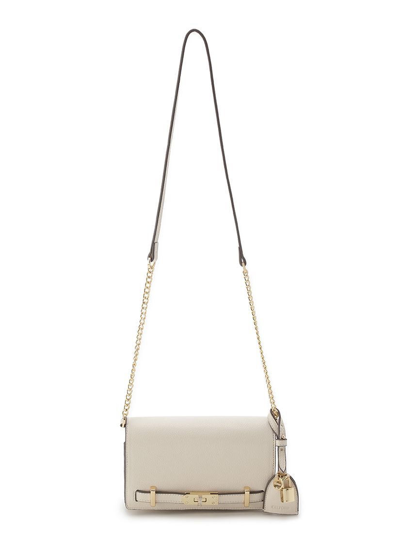 CELFORD「ビジューツイストバックルショルダーバッグ」|ショルダー・メッセンジャー|