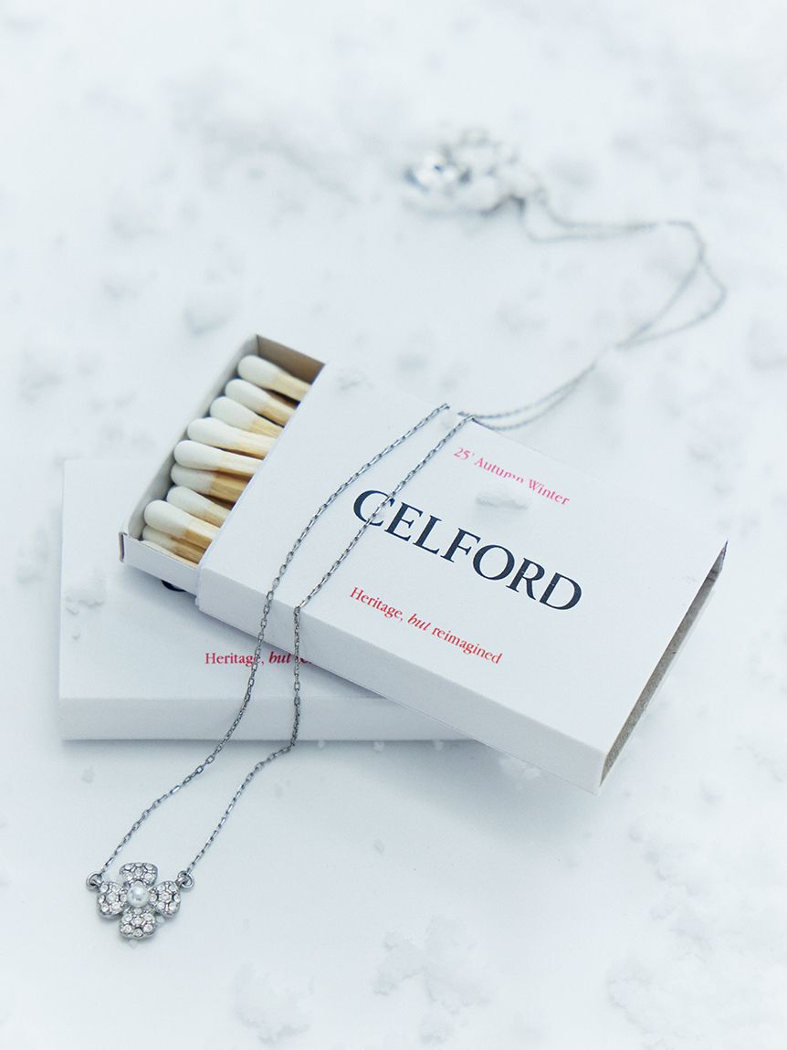 CELFORD「フラワービジューPetitネックレス」|ネックレス|