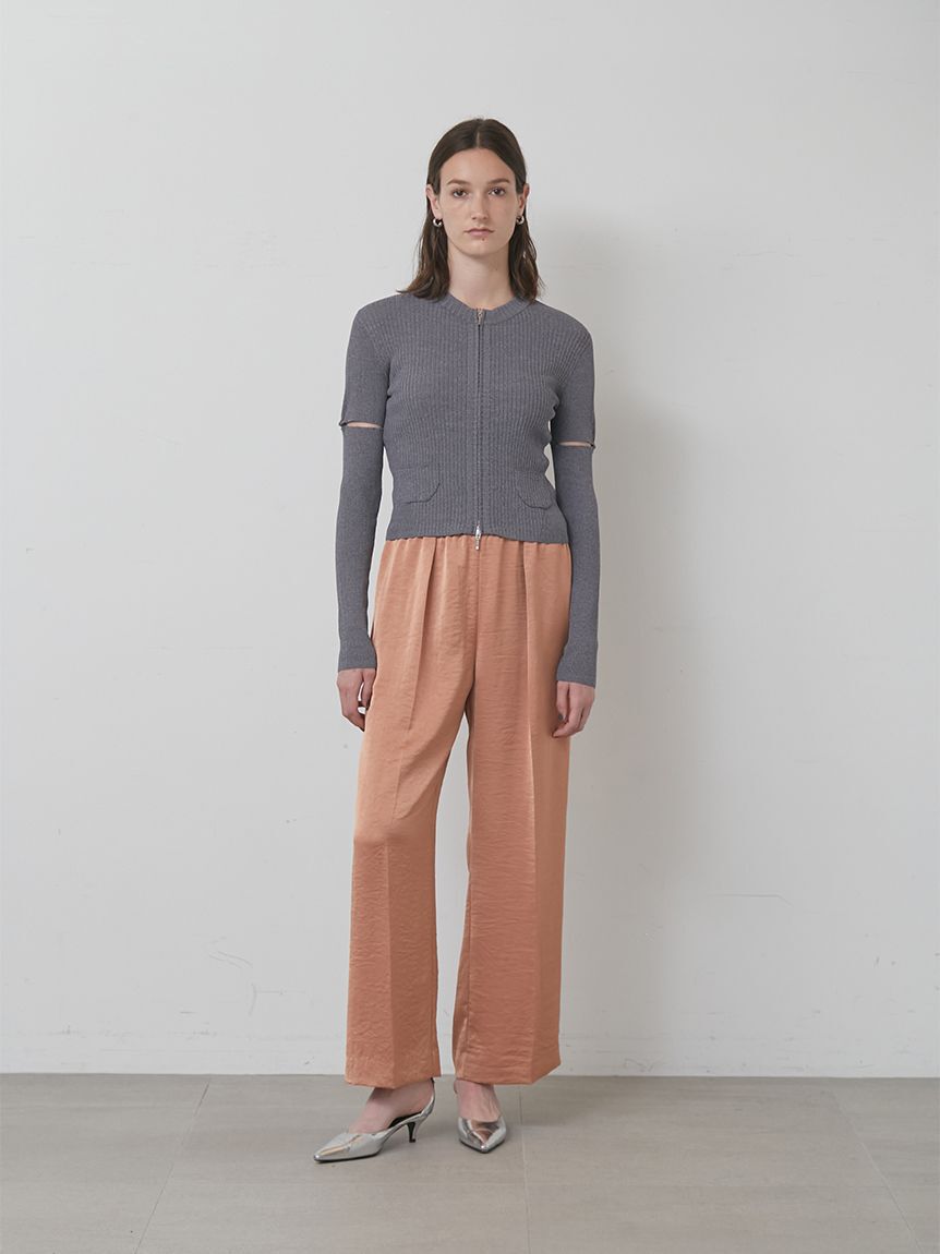 styling/「【セットアップ対応】ドローコードサテンパンツ」|その他|